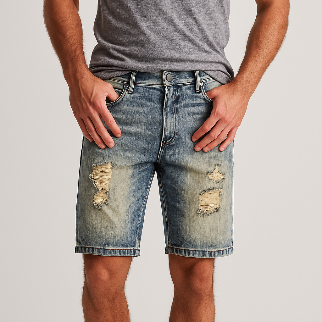 Aaron Denim Shorts