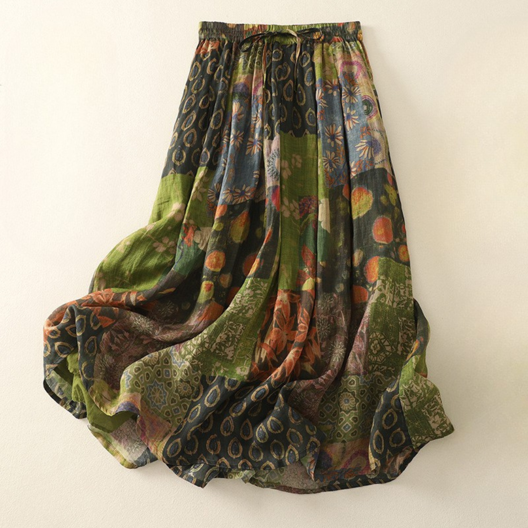 Rosalie Linen Skirt