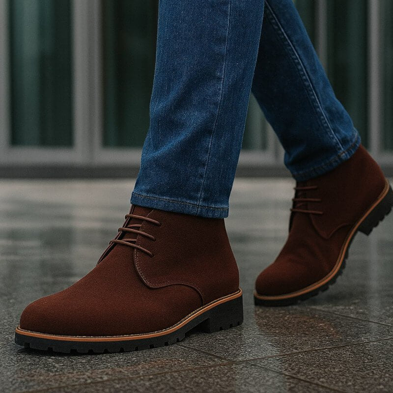 Clayton Suede Boots – detail view