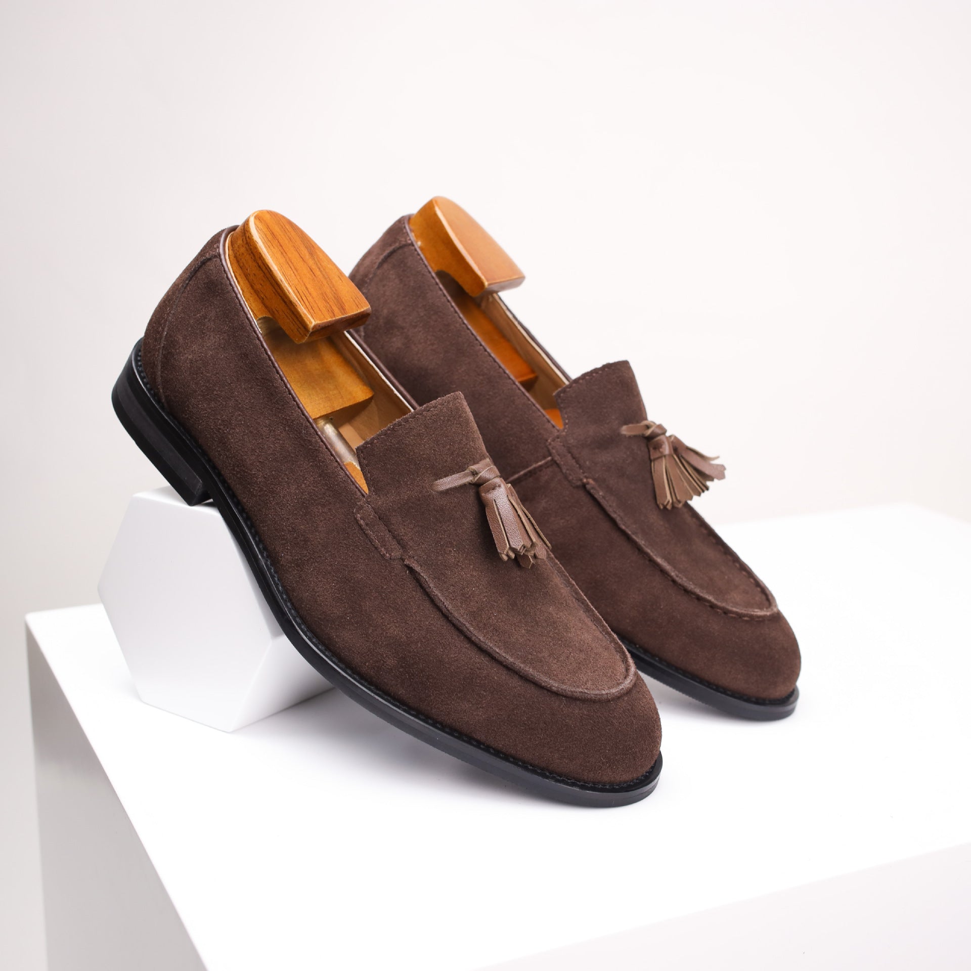Harlow Tassel Loafers – side view