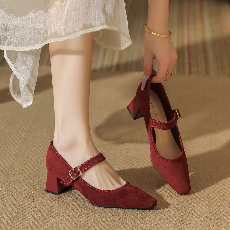 Cambria Suede Pumps