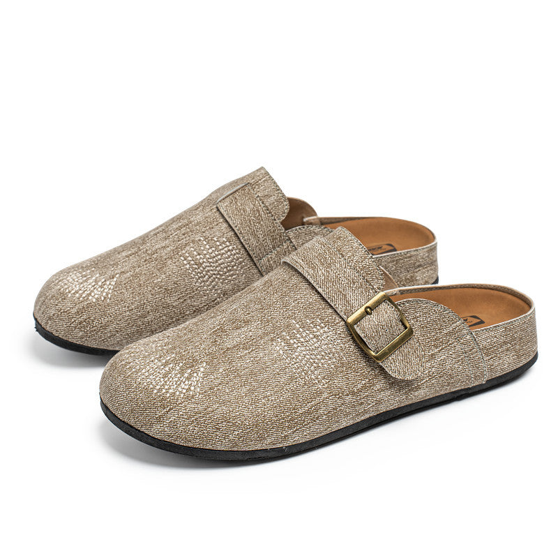 Clark Sandals in Khaki – product view