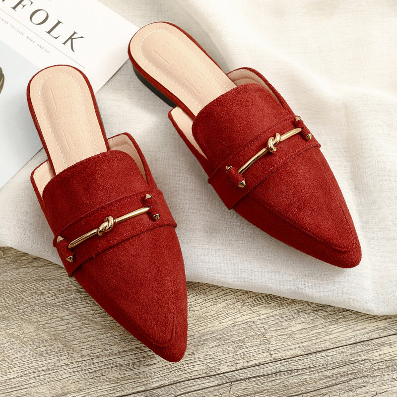 Cecilia Suede Flats