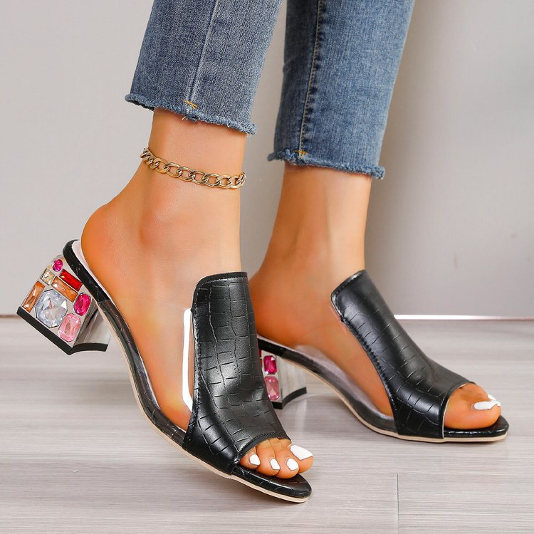 Monica Gemstone Heels
