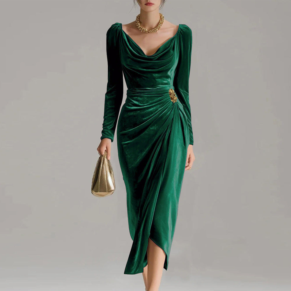 Rena Velvet Dress