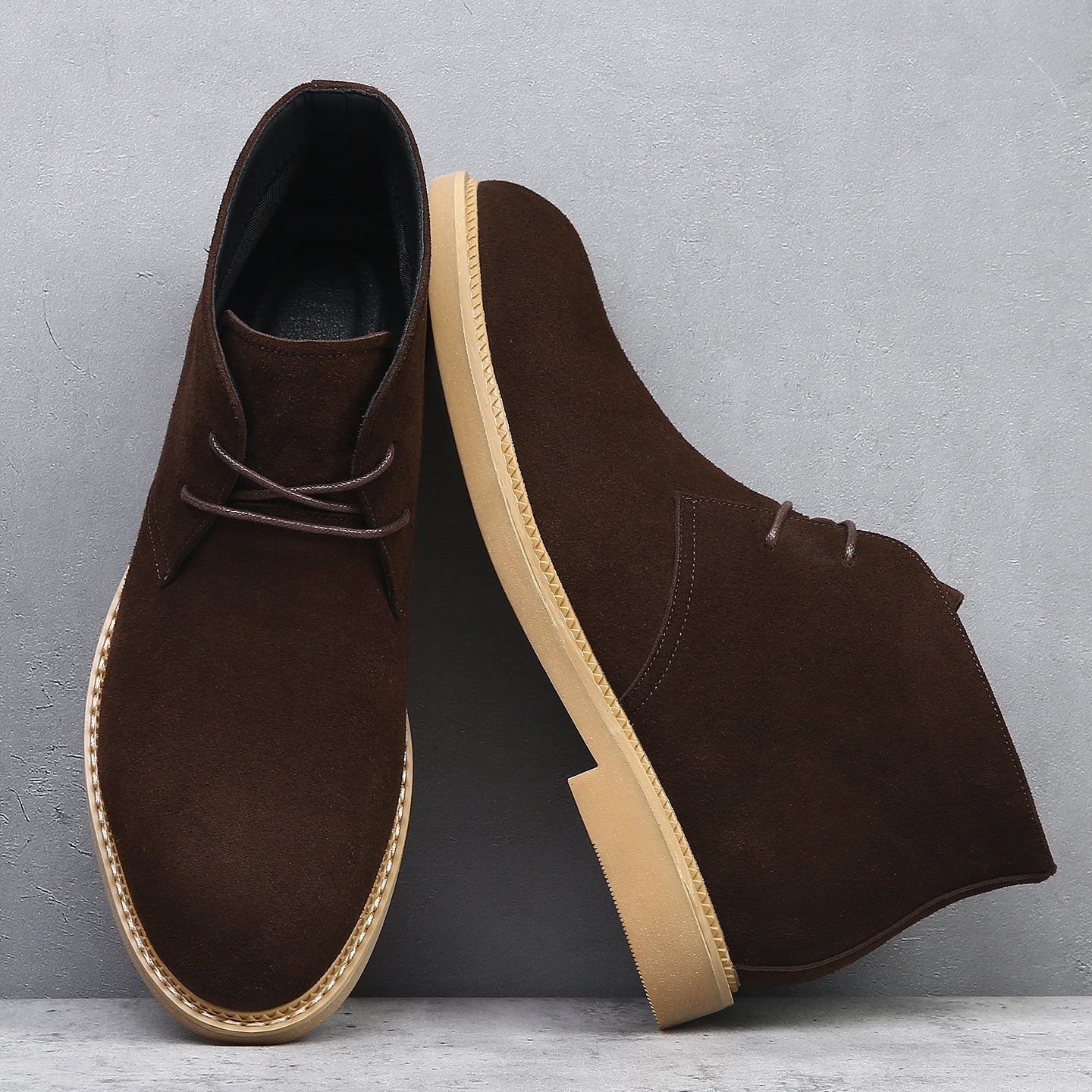 Toni Suede Boots – side view
