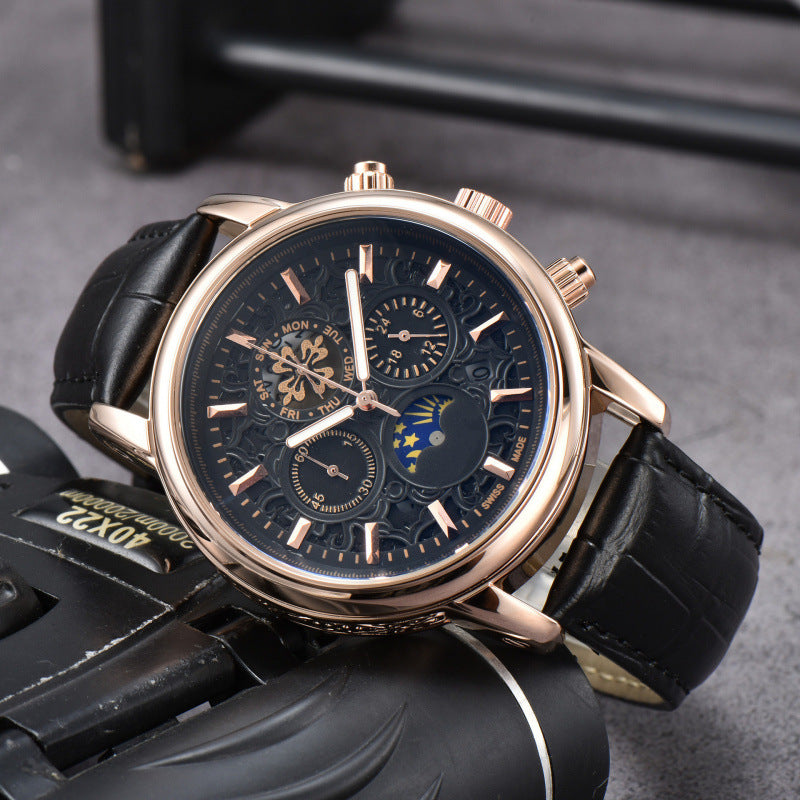 Gilbert Mechanical Watch in Rose Gold – product view