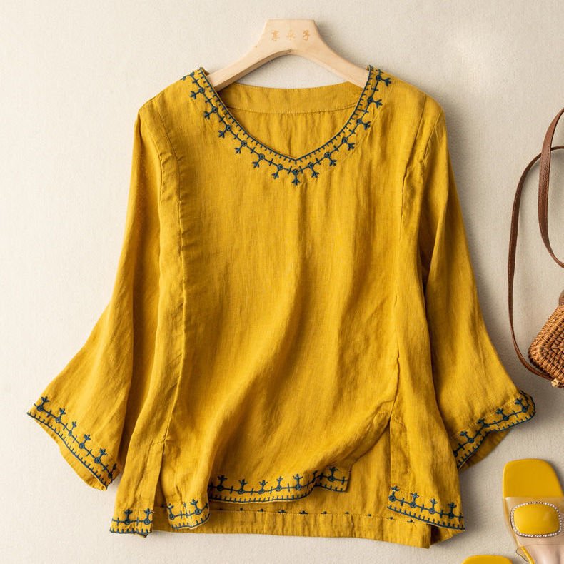 Leah Linen Shirt