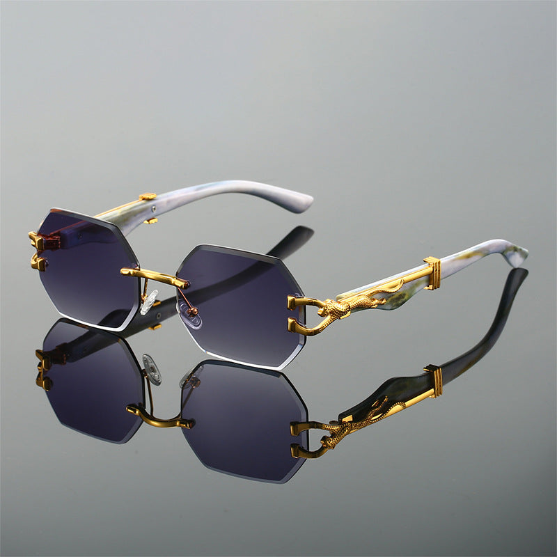 Collins Leopard Sunglasses