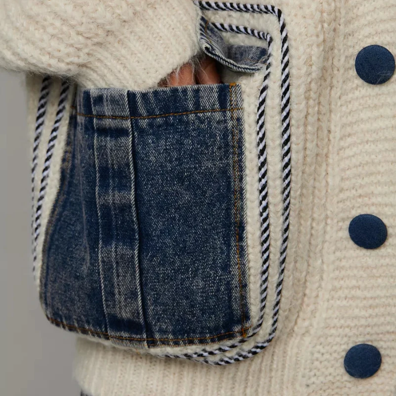 Eden Denim Cardigan