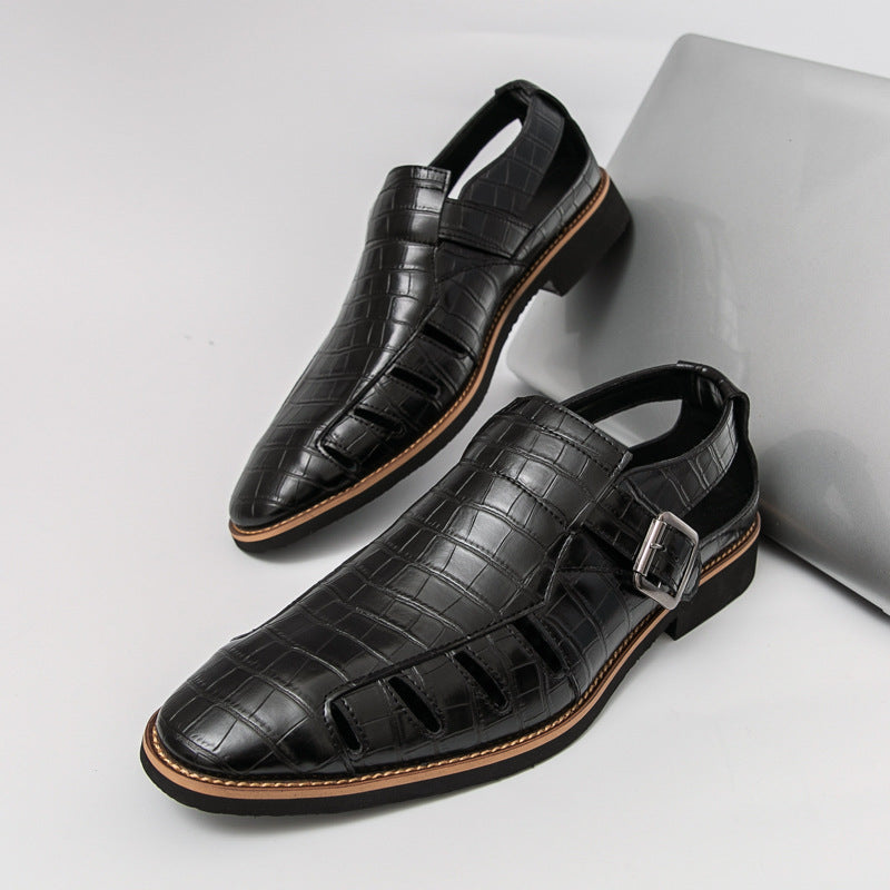 Callahan Fisherman Sandals in Black
