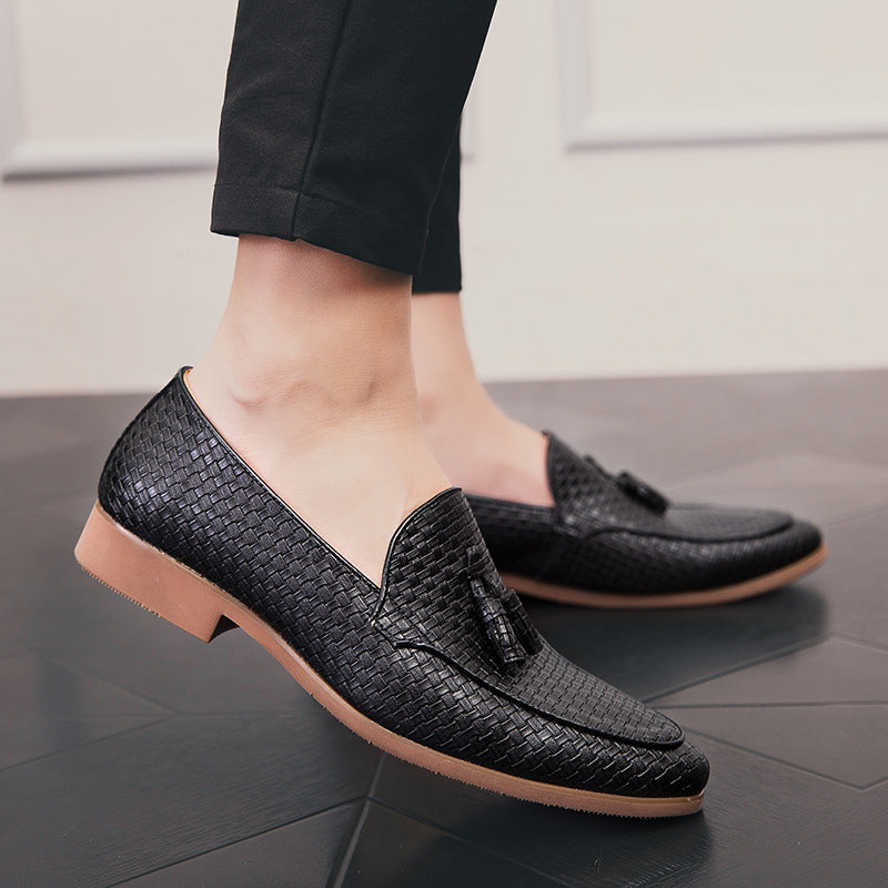 Marshall Tassel Loafers in Black – product view