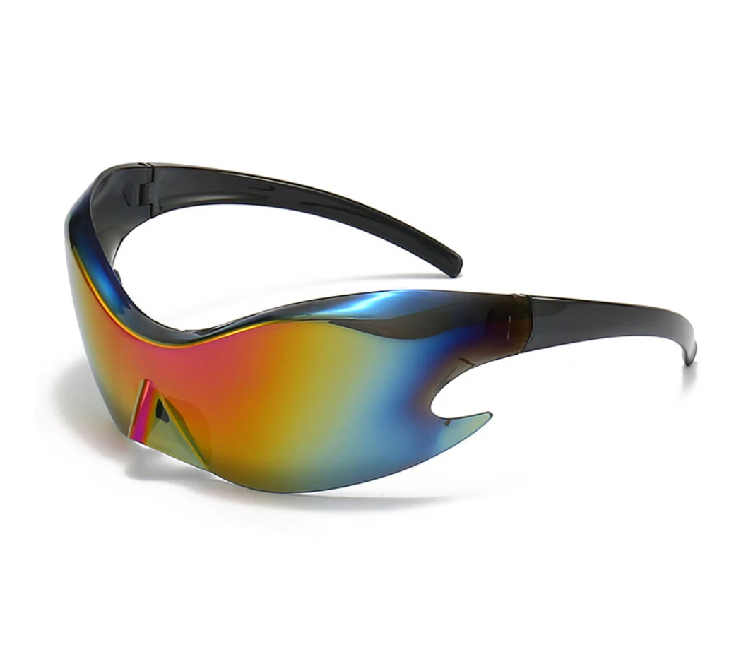Maddox Sport Sunglasses in Red – detail view