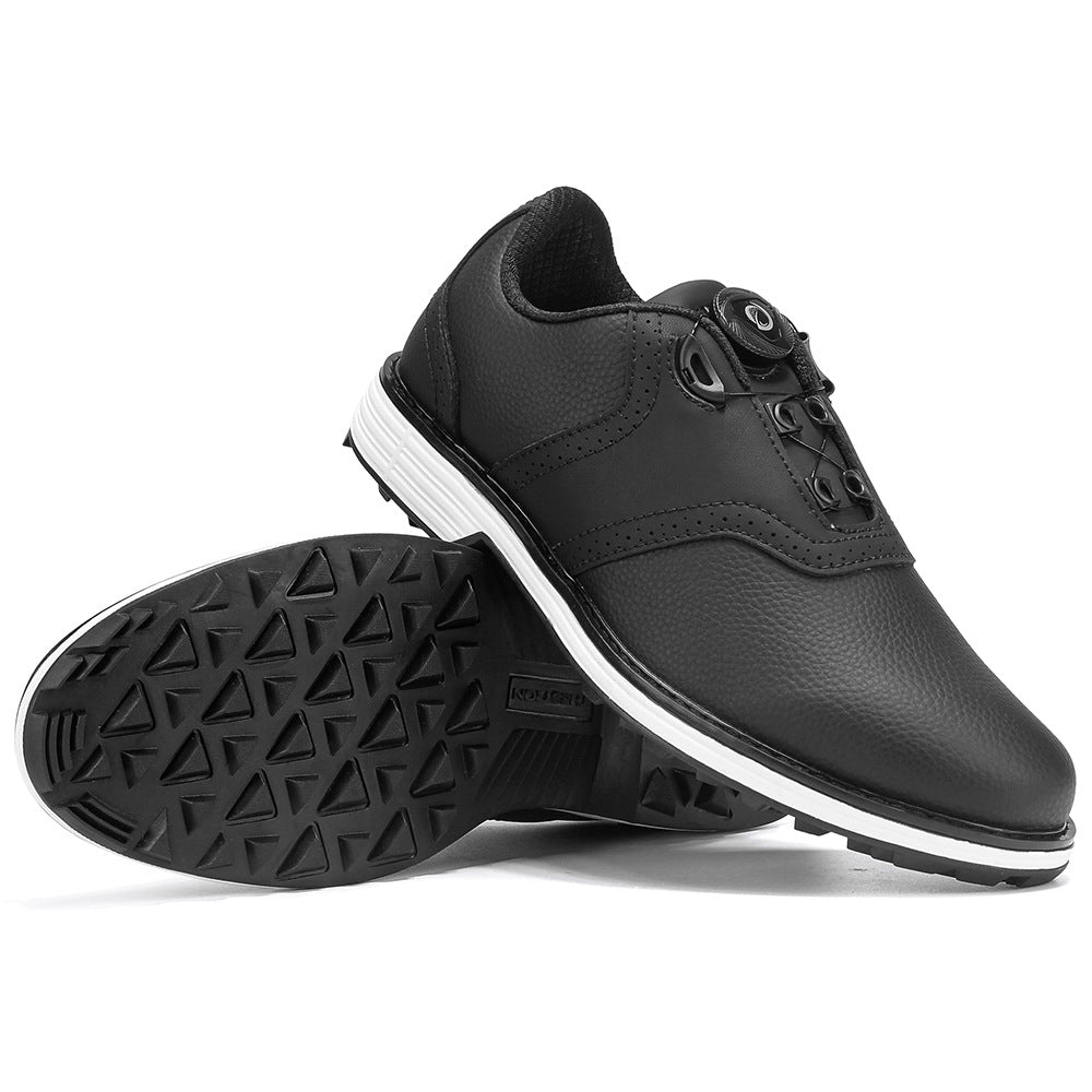 Antonio Golf Shoes on the course — BOA-laced leather golf footwear