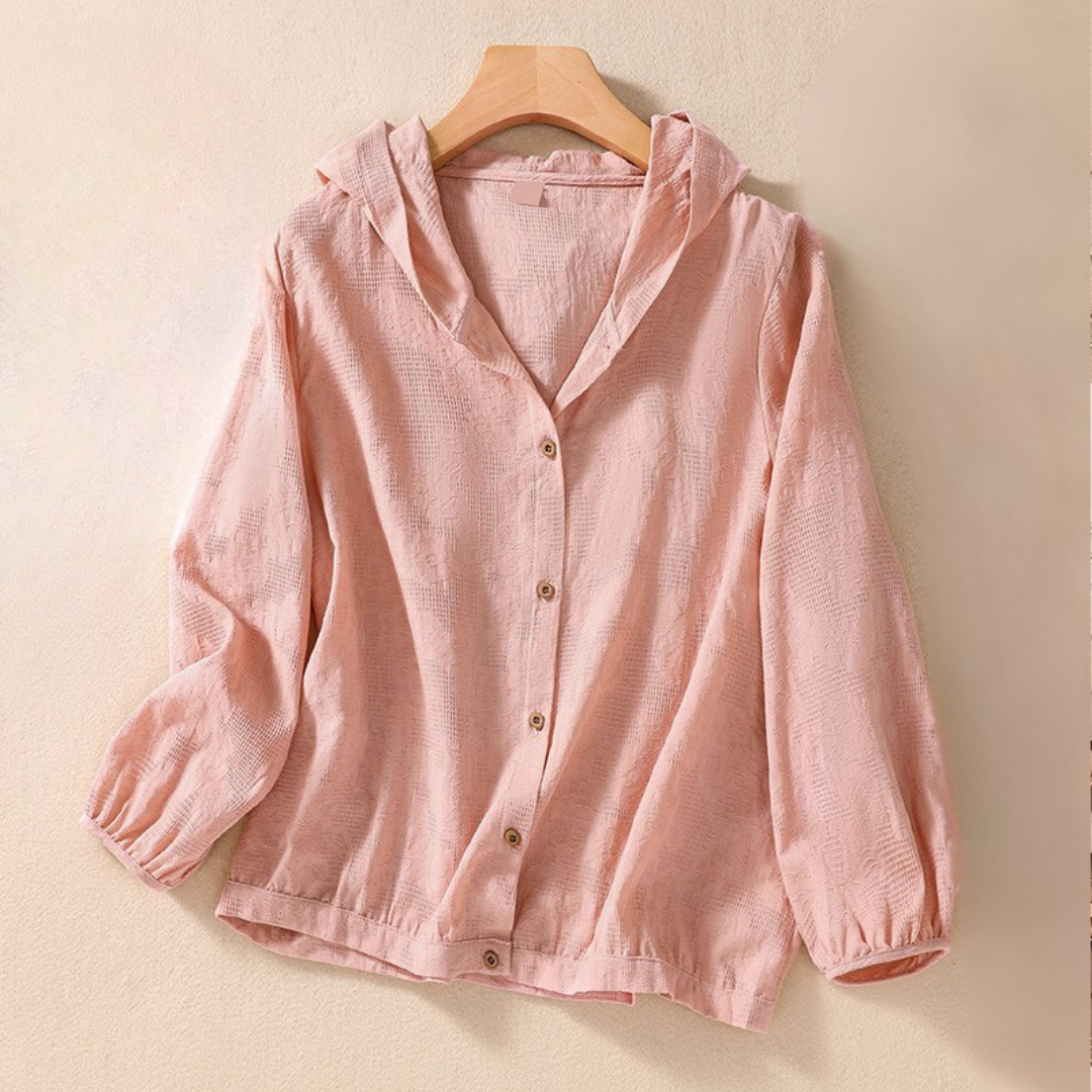 Daniela Linen Hoodie