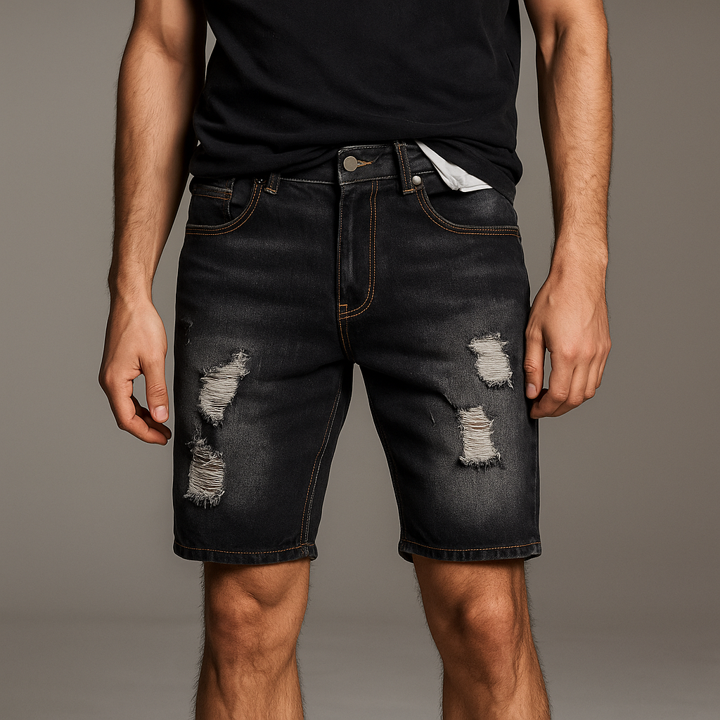 Aaron Denim Shorts