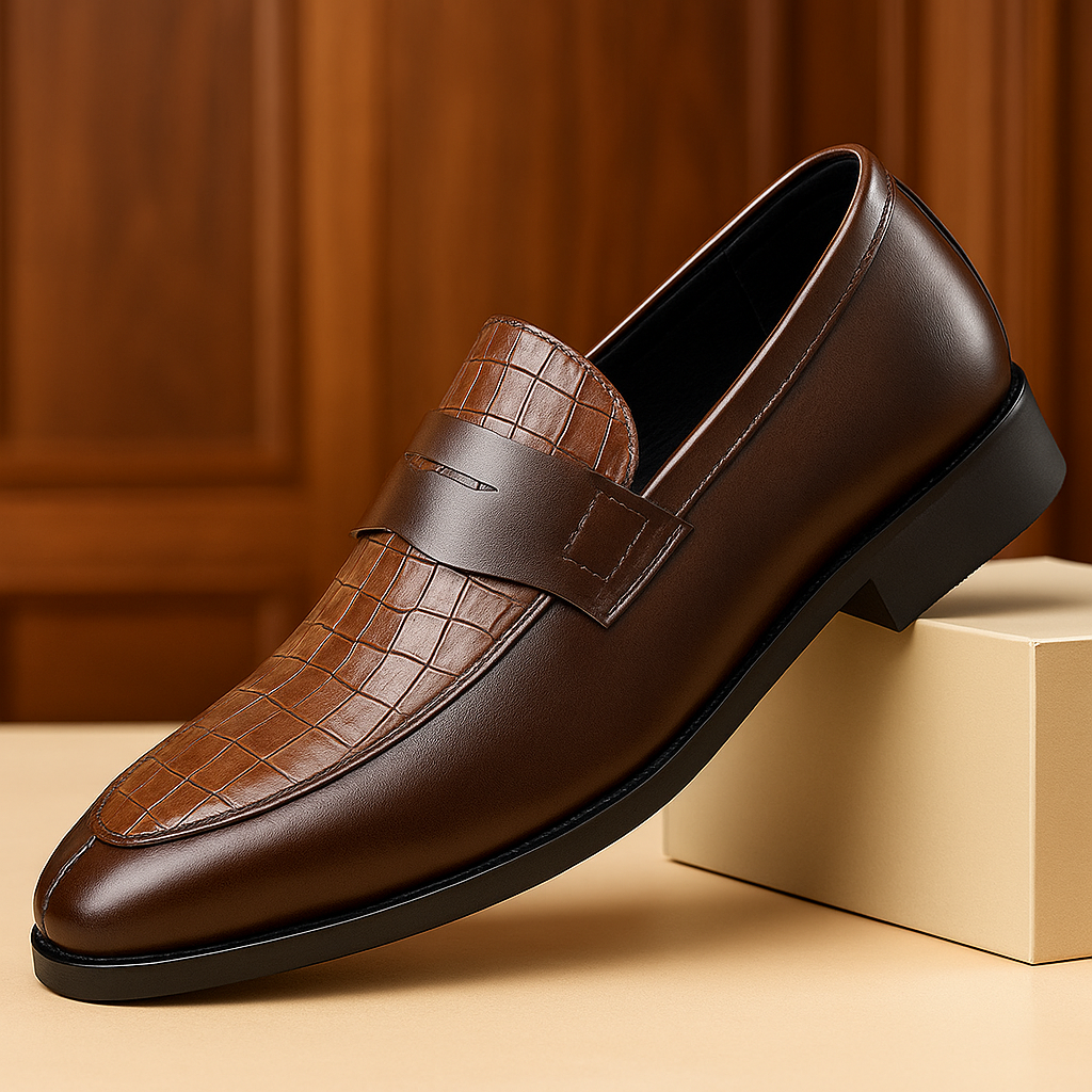 Jeromy Leather Loafers
