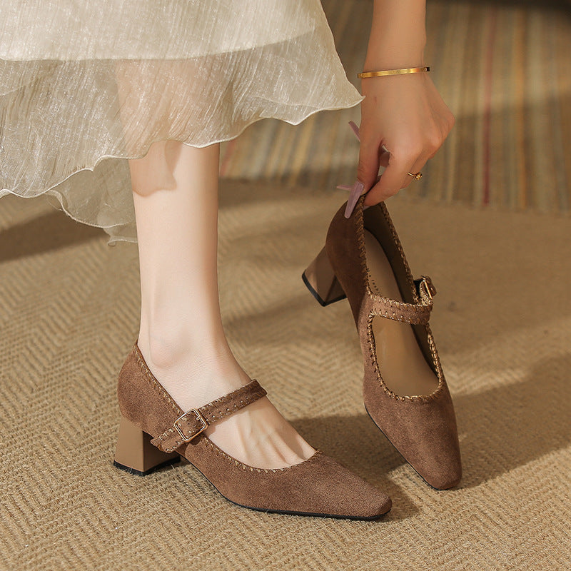 Cambria Suede Pumps