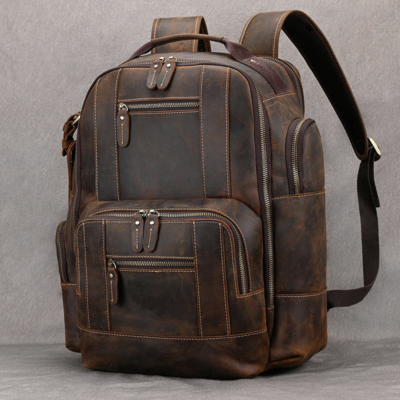 Alphonso Leather Backpack