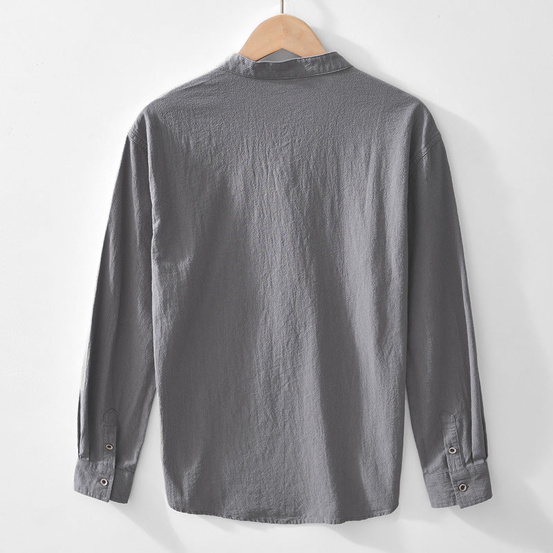 Paxton V-Neck Shirt – detail view