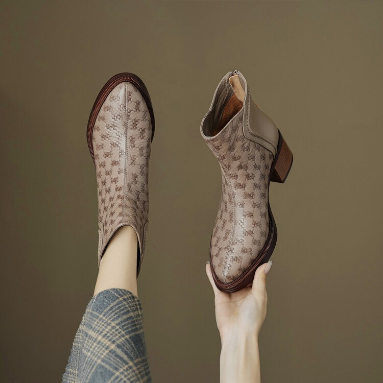 Kathrine Leather Heels