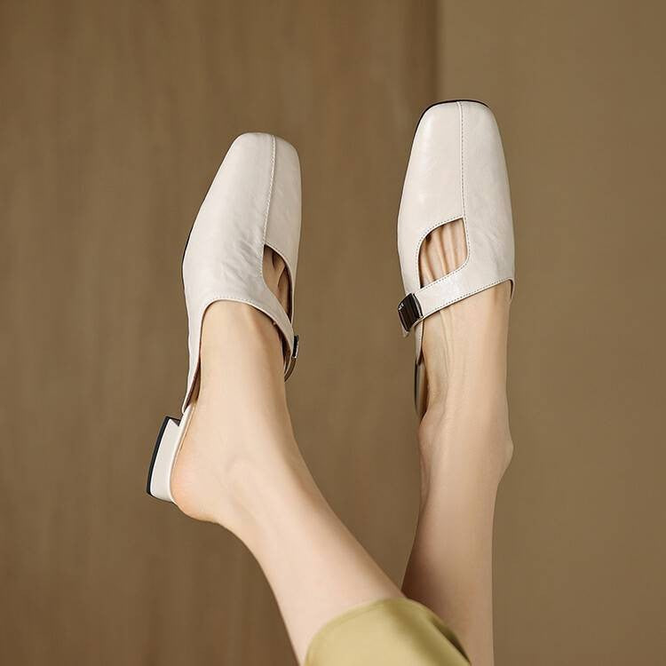 Susie Leather Slippers