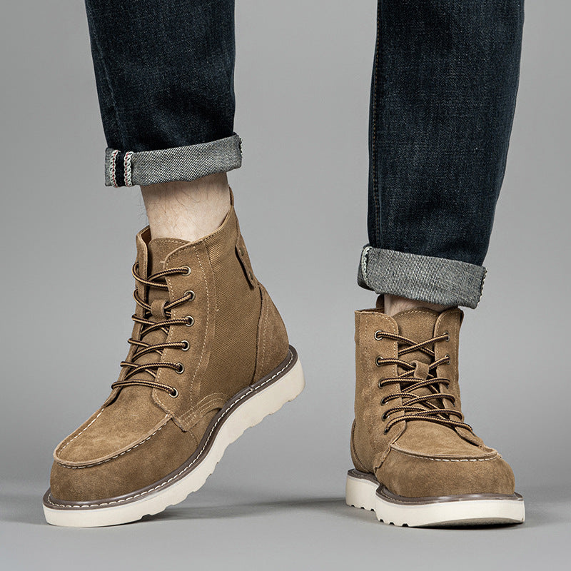 Eugene Suede Boots – side view