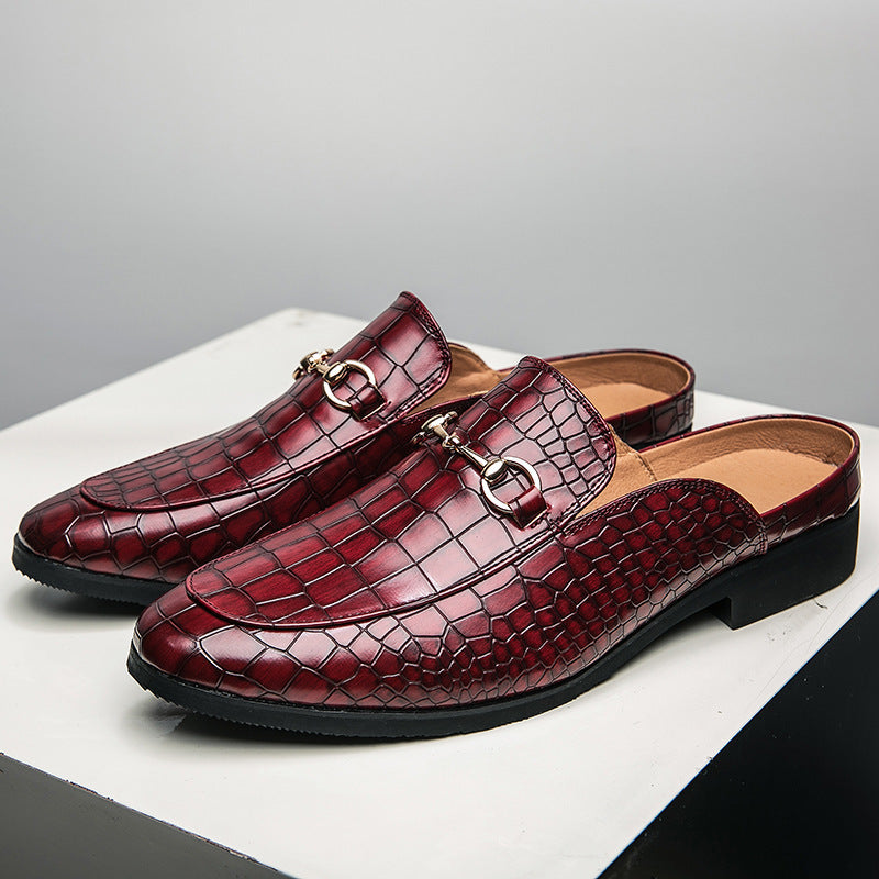 Tobias Leather Mules – side view
