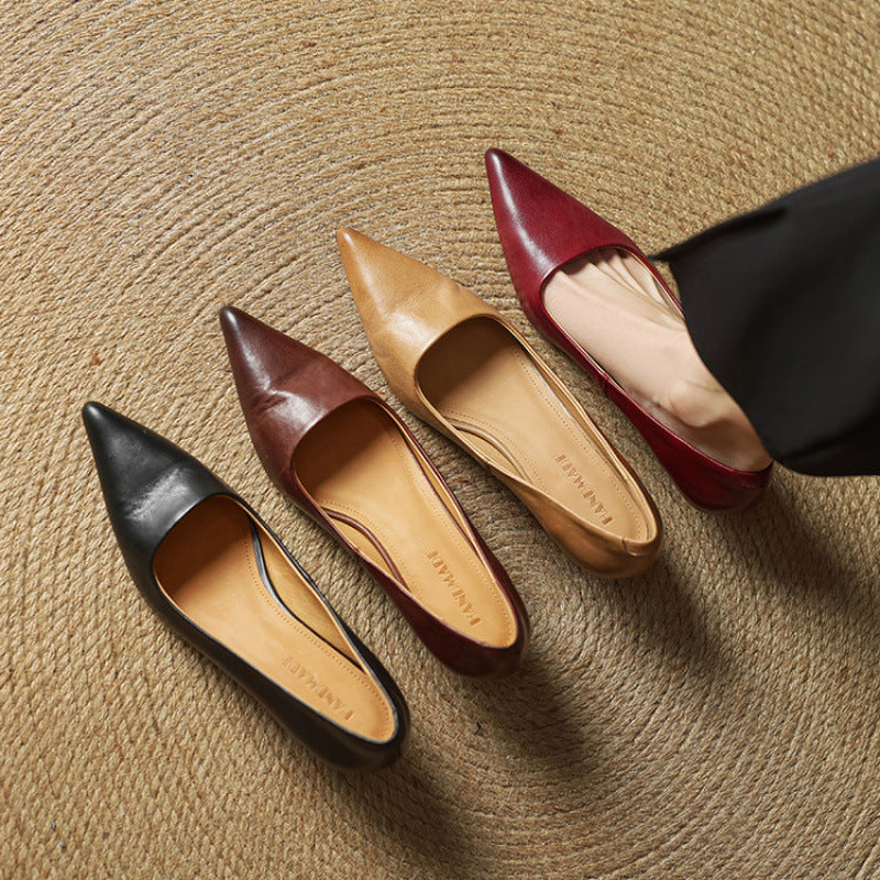 Liliana Leather Heels
