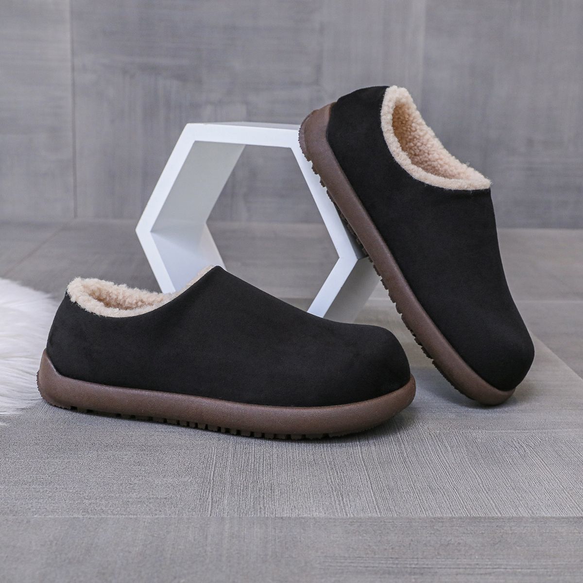 Romeo Suede Slip-Ons