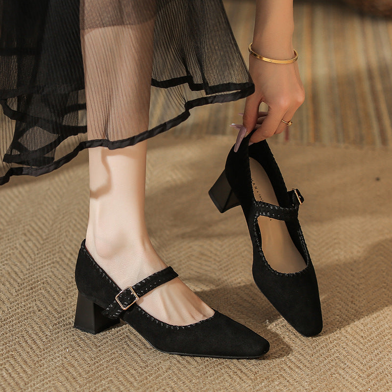Cambria Suede Pumps