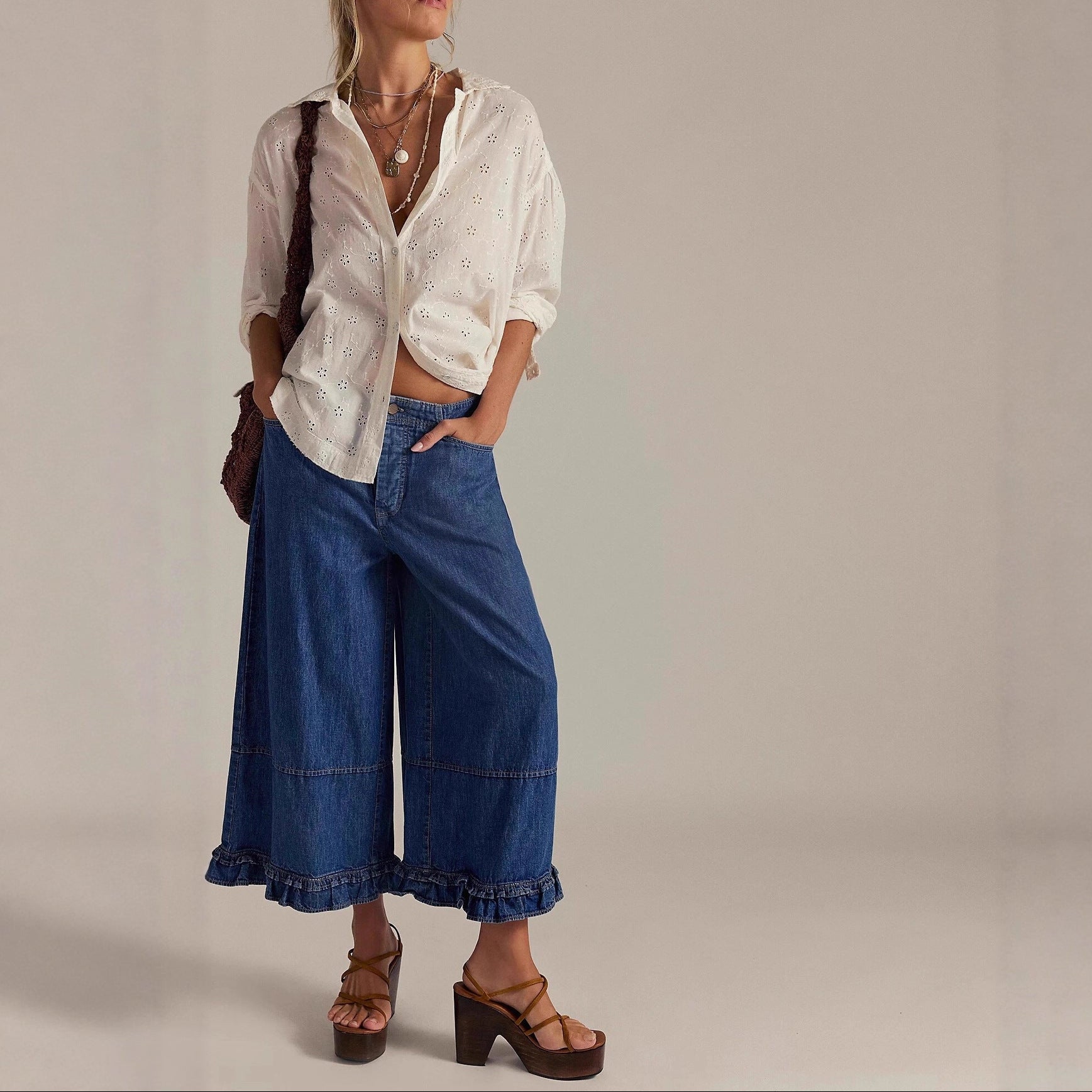 Madonna Wideleg Jeans