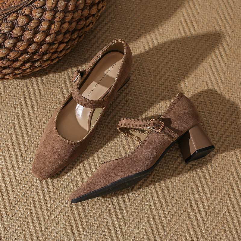 Cambria Suede Pumps