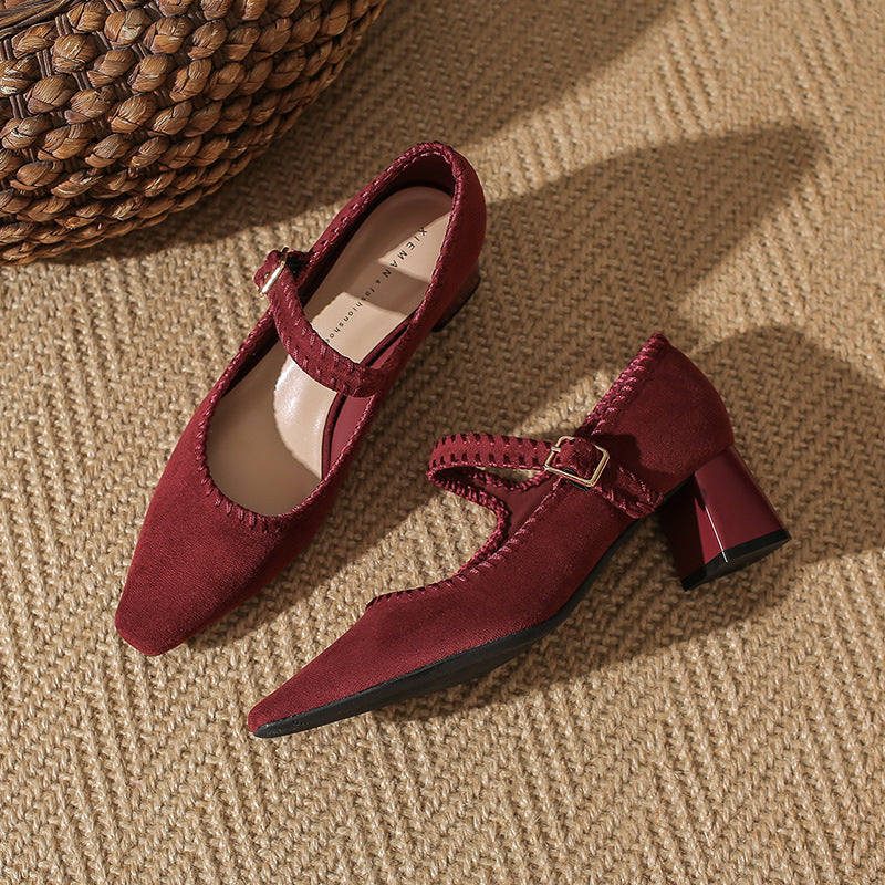 Cambria Suede Pumps