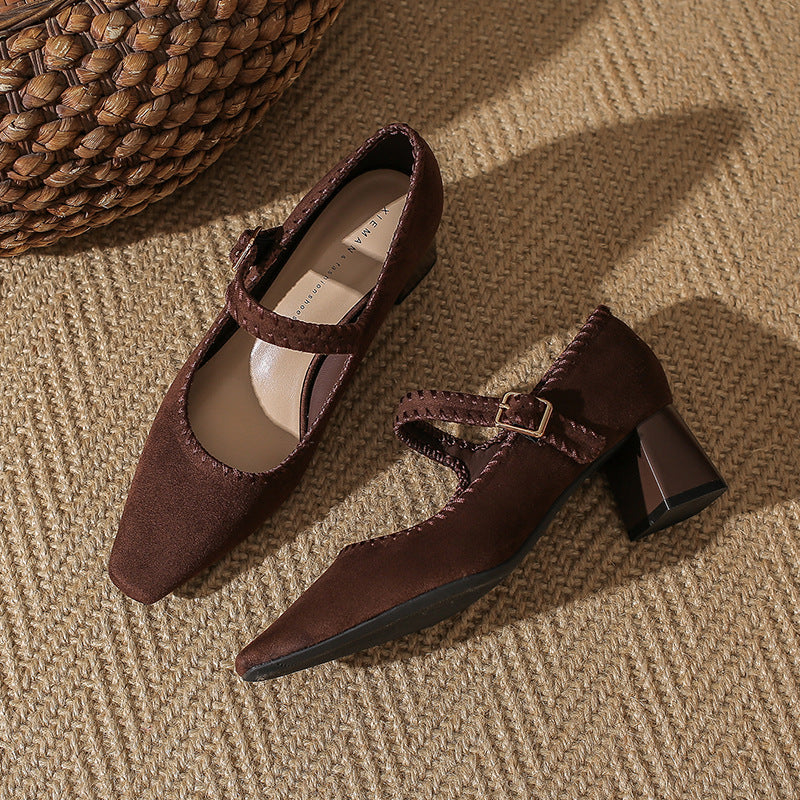 Cambria Suede Pumps