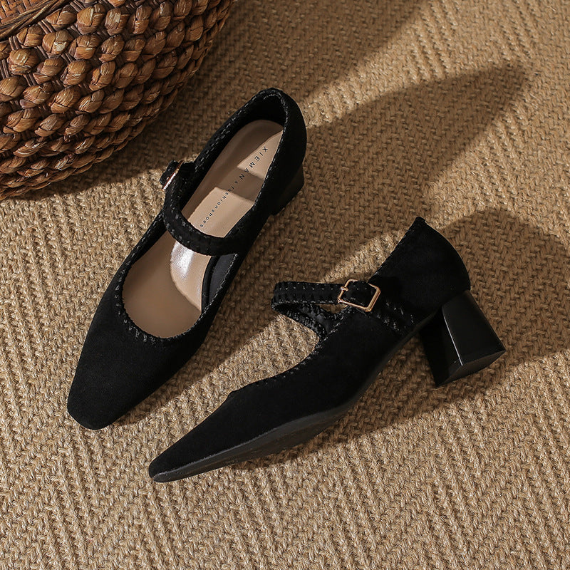 Cambria Suede Pumps