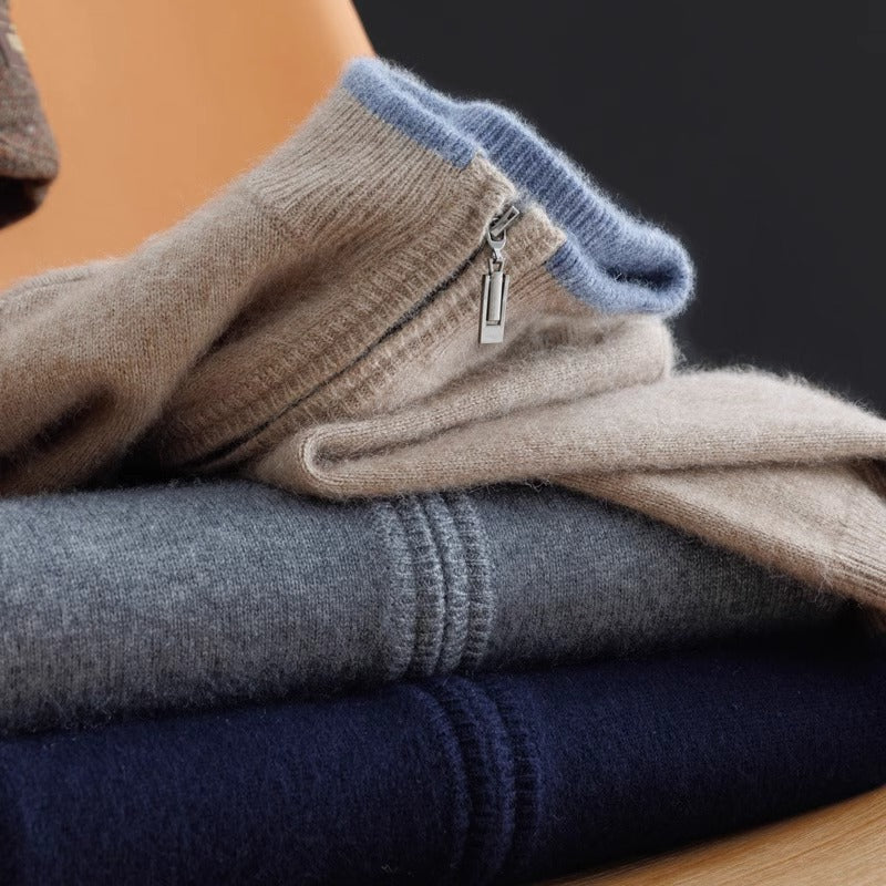 Dublin Cashmere Sweater – detail view
