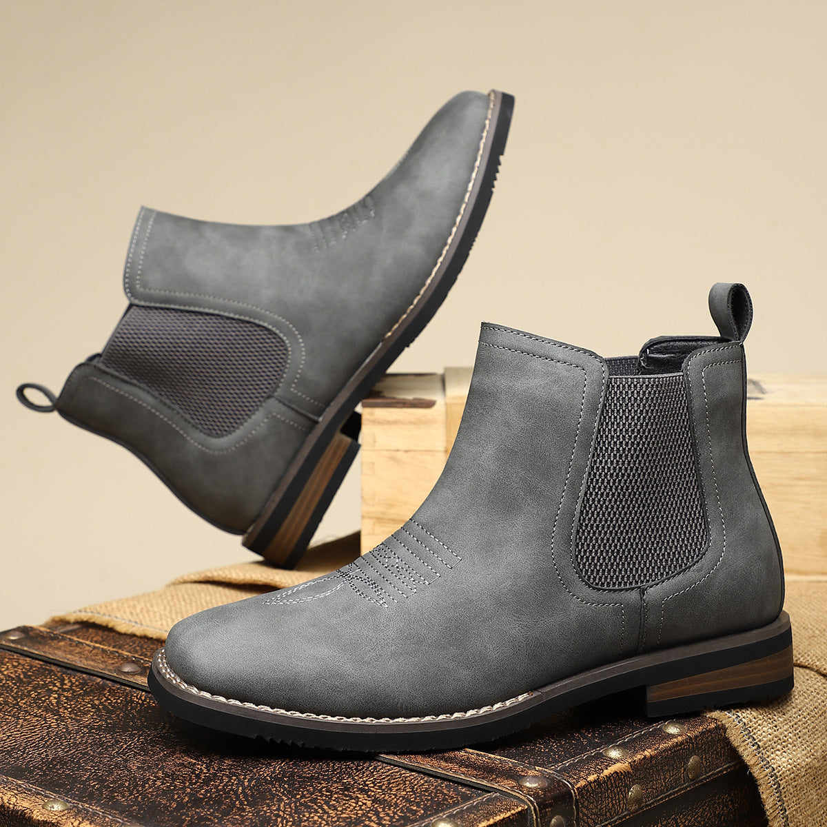 Martin Leather Boots