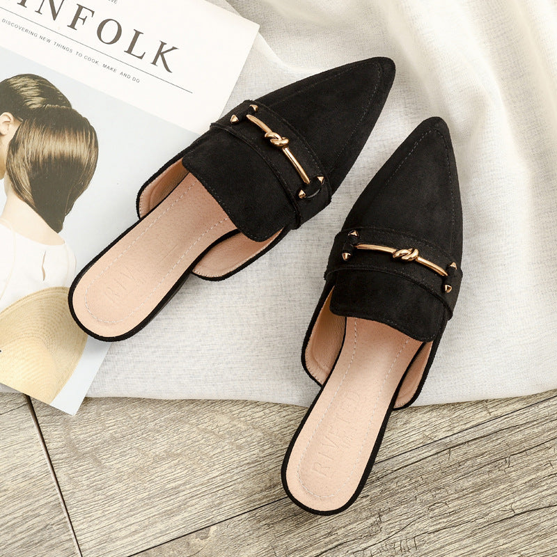Cecilia Suede Flats