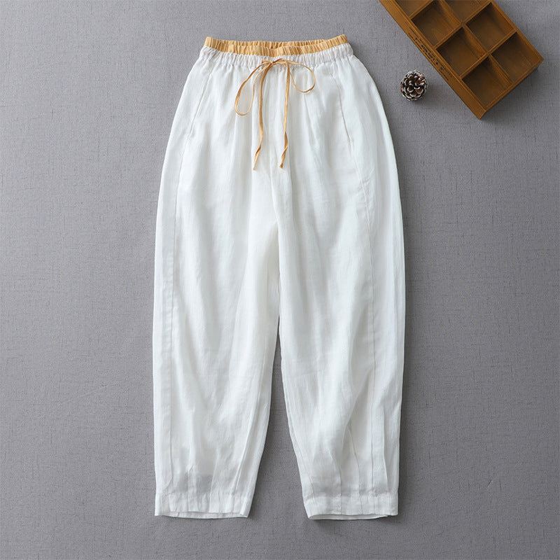 Panama Linen Pants
