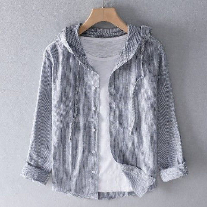 Spokane Linen Hoodie