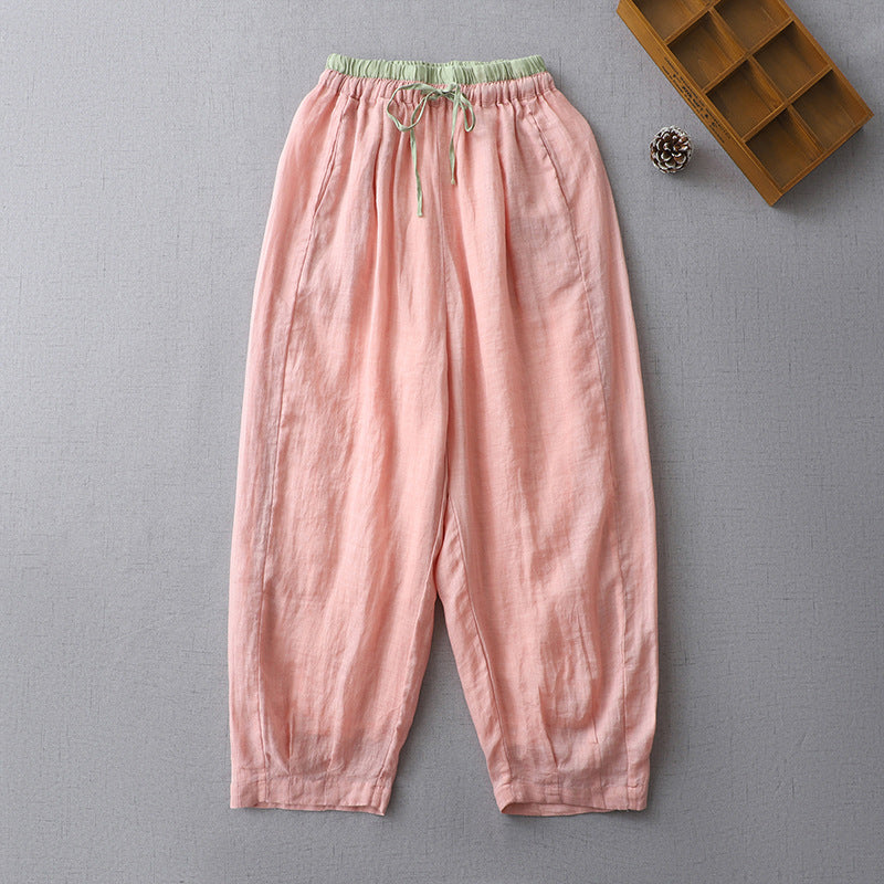 Panama Linen Pants