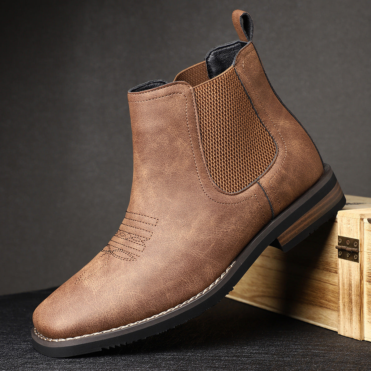 Martin Leather Boots