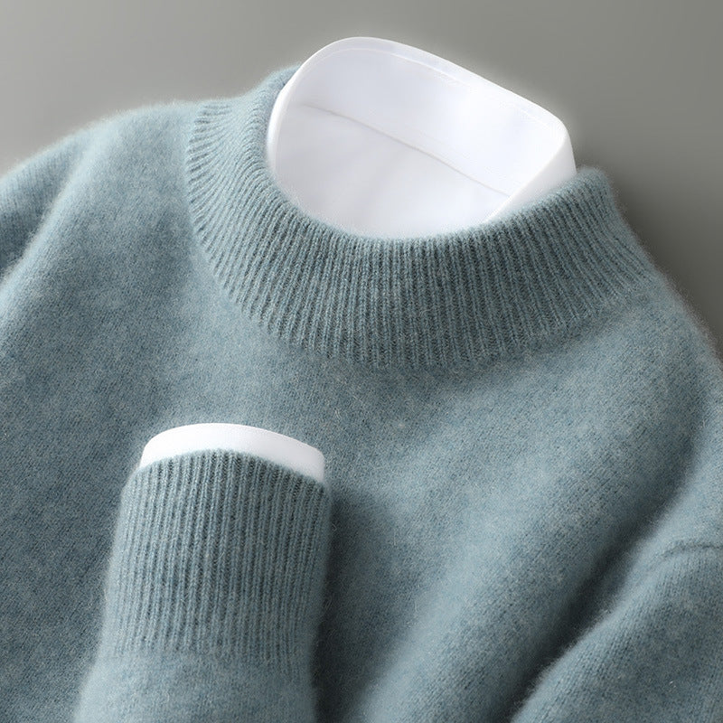 Richmond Cashmere Sweater in Green – product view