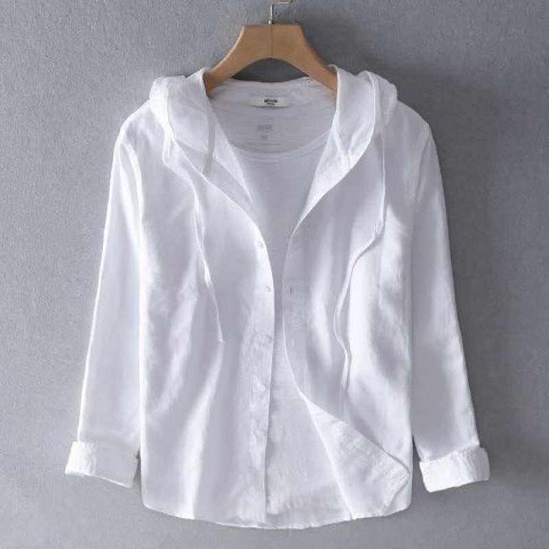 Spokane Linen Hoodie