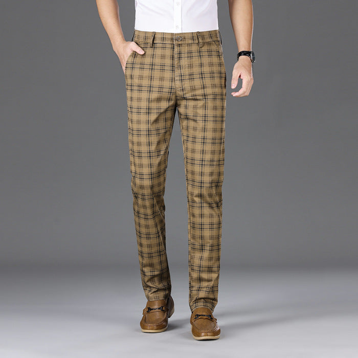 Pearson Plaid Trousers