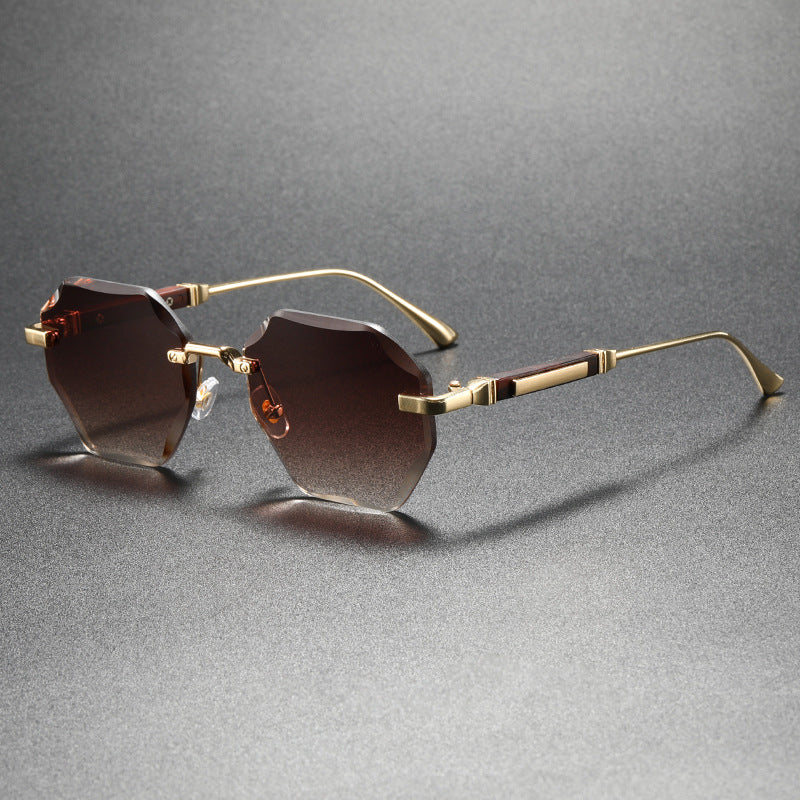 Stark Sunglasses in Brown – front view