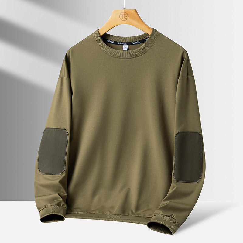 Timothy Patch Sweatshirt in Green – product view