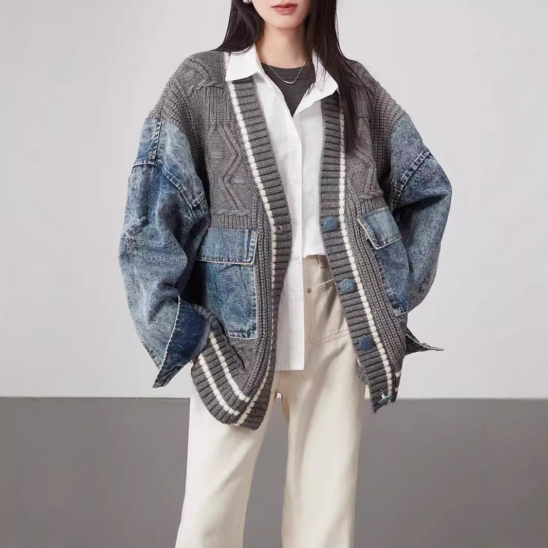 Eden Denim Cardigan