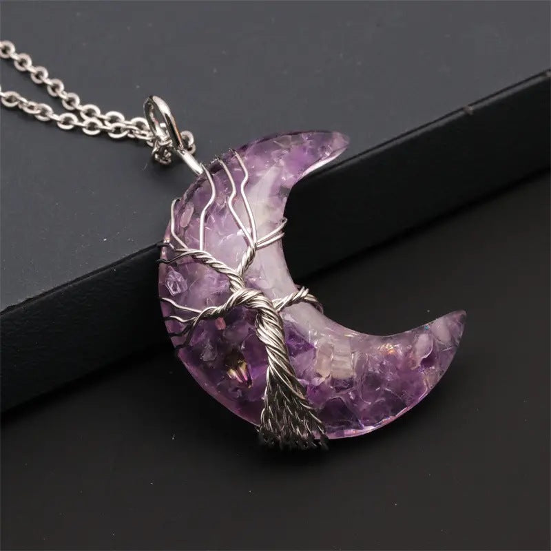 Luna Gemstone Necklace